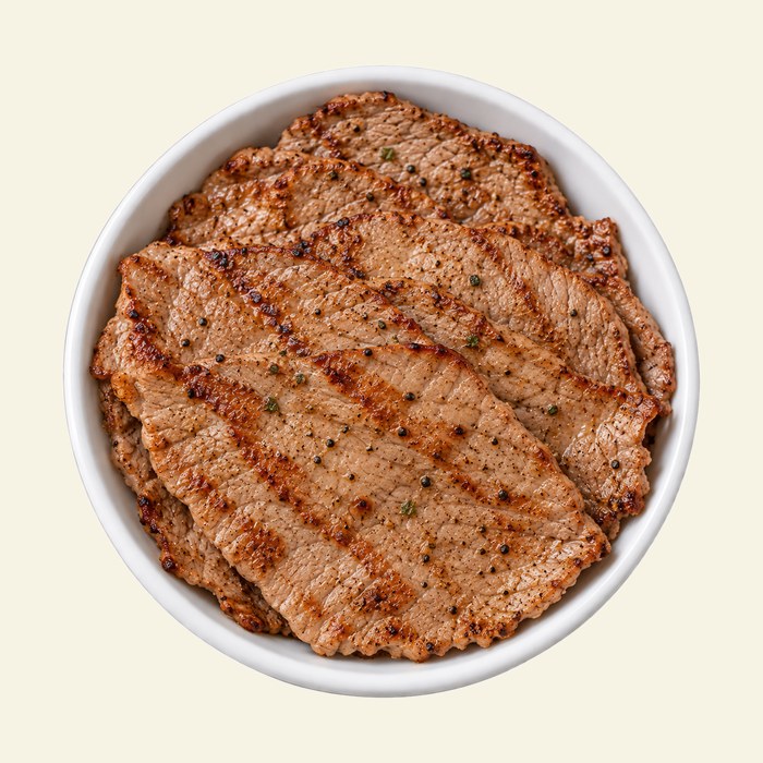 Milanesa a la plancha (light)
