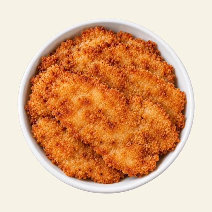 Milanesa empanizada