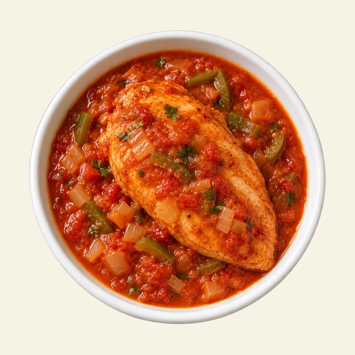 Pechuga en salsa